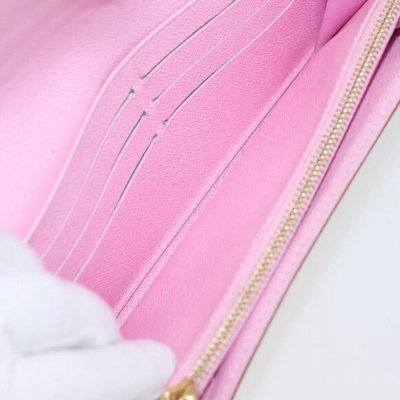 LOUIS VUITTON Multicolor Portefeuille Sarah Wallet White M93532 LV Auth 143004 - Picture 13 of 16